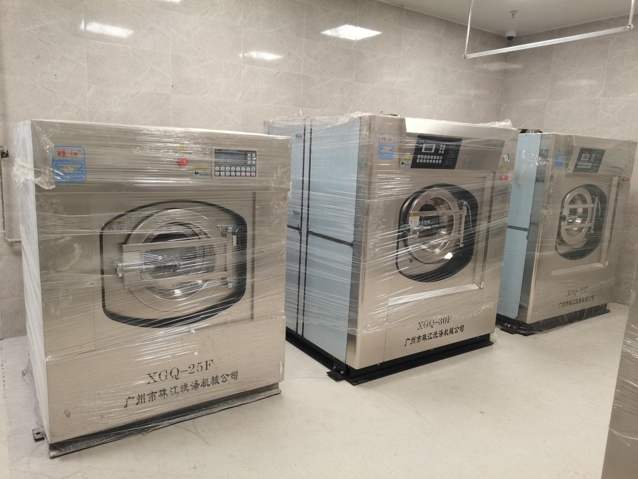 廣州醫(yī)院工業(yè)洗衣機源頭廠家珠江洗滌設備成功案例：高效解決賓館洗滌需求